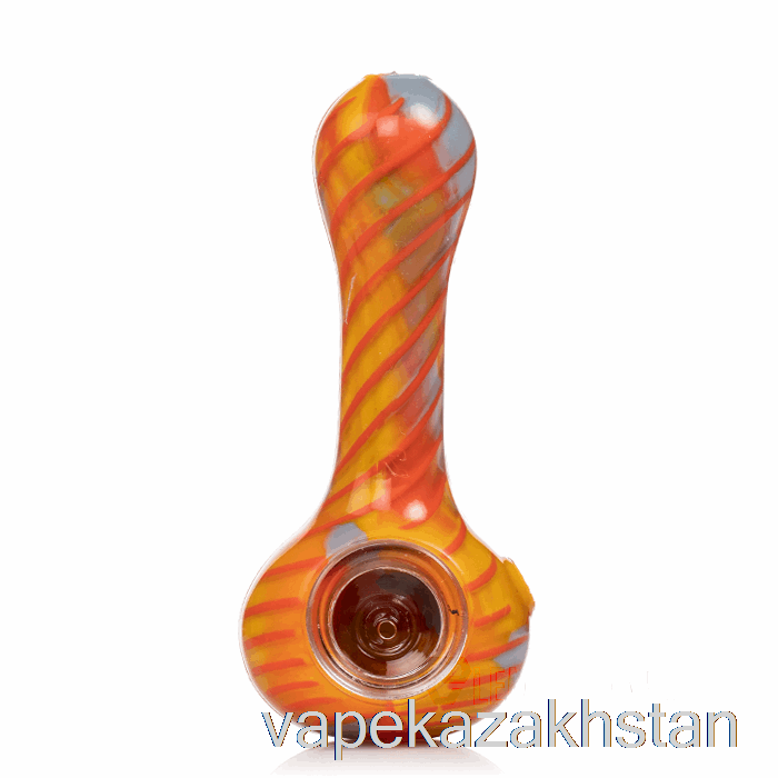 Vape Smoke Eyce ORAFLEX Spiral Silicone Spoon Desert (Gray / Orange / Sunglow)